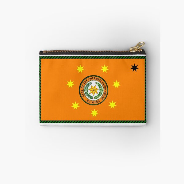 Item preview, The Cherokee Nation - Flag designed and sold by Chunga.