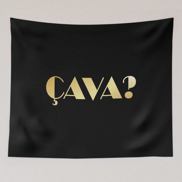 Item preview, ça va, ca va, Gold Color, A Great Gift Idea Ror French Language Lovers. designed and sold by Camer90.