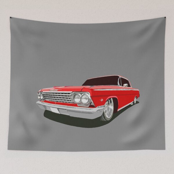 Item preview, 1962 Chevy Impala - stylized color designed and sold by mal-photography.