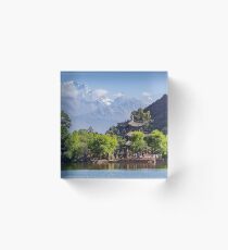 The Black Dragon Pool - Yunnan Acrylic Block