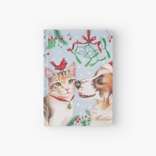 Christmas kiss by Maria Tiqwah Hardcover Journal