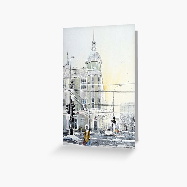 Krasnodar Winter Greeting Card