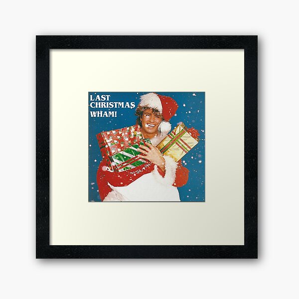 Wham Christmas Framed Art Print