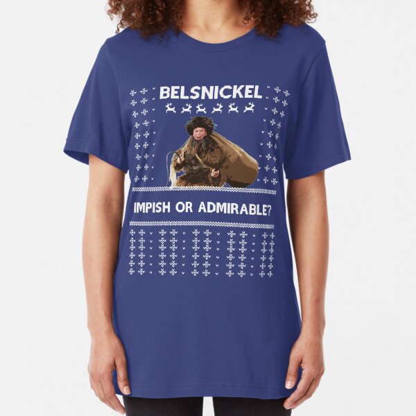Impish or Admirable Slim Fit T-Shirt