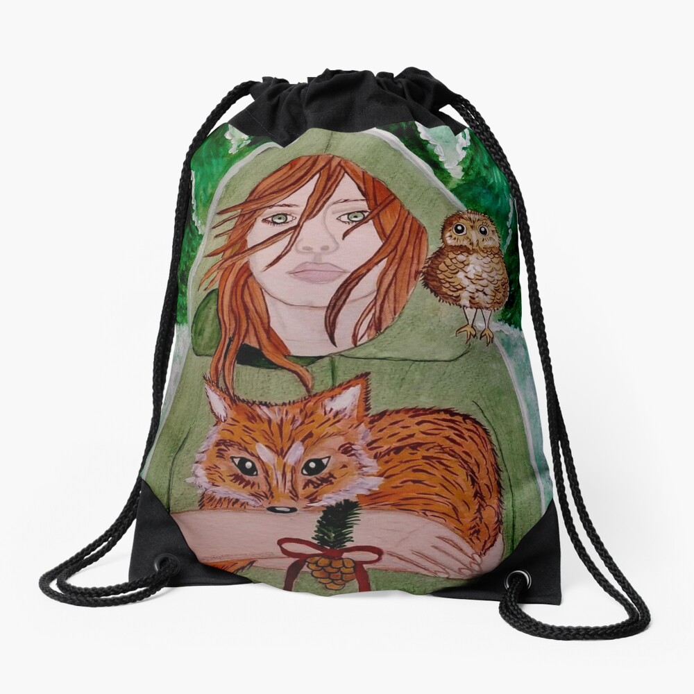 Item preview, Drawstring Bag designed and sold by CarolOchs.