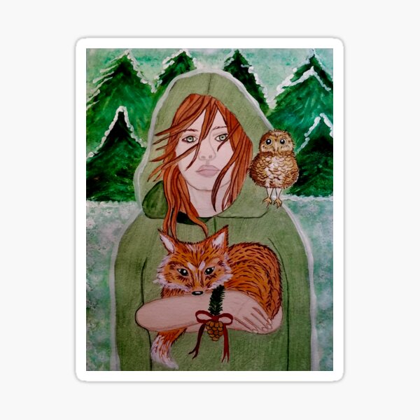 Guardian of Yulewood Forest Sticker
