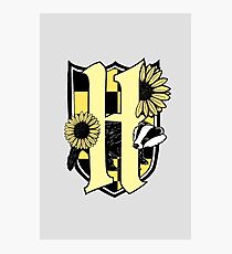 Honey Badger Crest (Color Icon Only) Photographic Print
