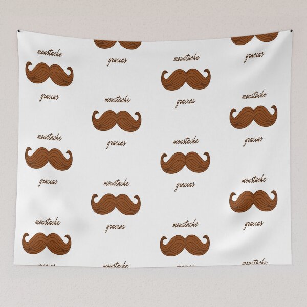 Item preview, Moustache Gracias Cool Legendary Design designed and sold by Urban Binge.