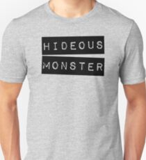 Camiseta ajustada Horroroso Monster Impact Label | Humor autodesprecio
