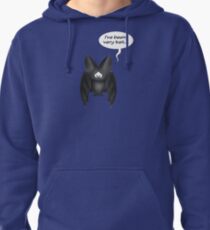 Confessions of a bad bat Pullover Hoodie