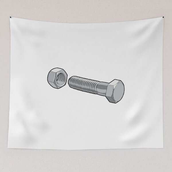 Item preview, nut and bolt designed and sold by OneDollarBilly.