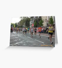 London Marthon 2009 Greeting Card