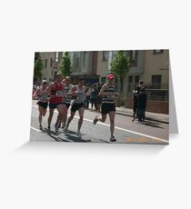 London Marthon 2009 Greeting Card