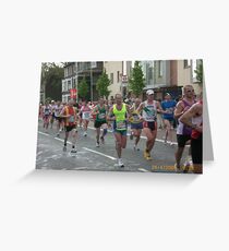 London Marthon 2009 Greeting Card