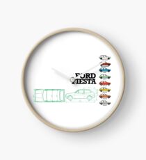 FORD FIESTA Clock
