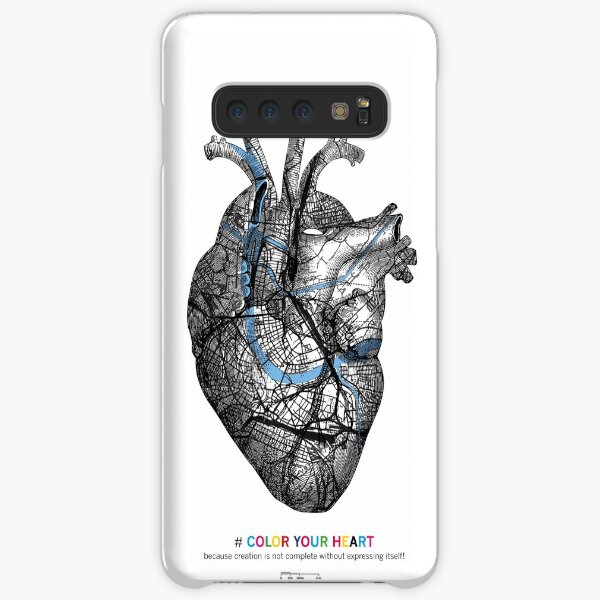 #COLOR YOUR HEART | Basel Citymap Artwork Samsung Galaxy Leichte Hülle