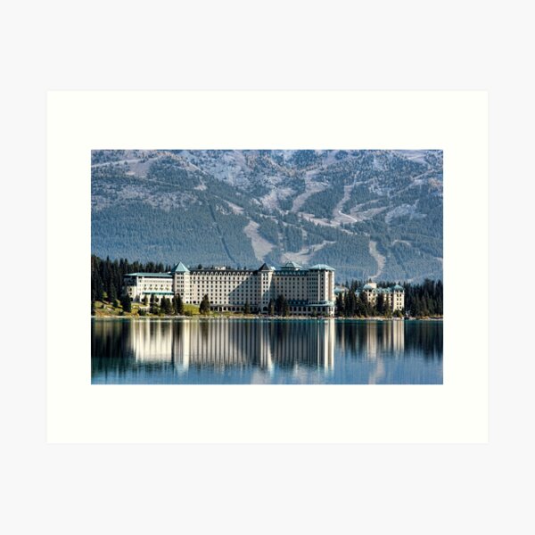 The Fairmont Chateau, Lake Louise Art Print