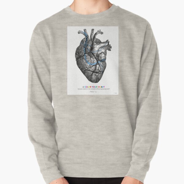 #COLOR YOUR HEART | Basel Citymap Artwork Pullover