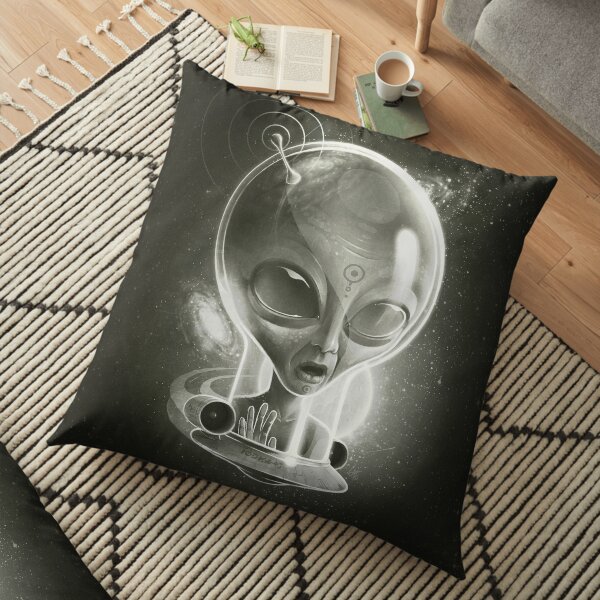Alien IV (Decompressed) Floor Pillow