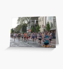 London Marthon 2009 Greeting Card