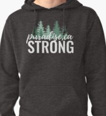 Paradise Strong Feminine Design Pullover Hoodie