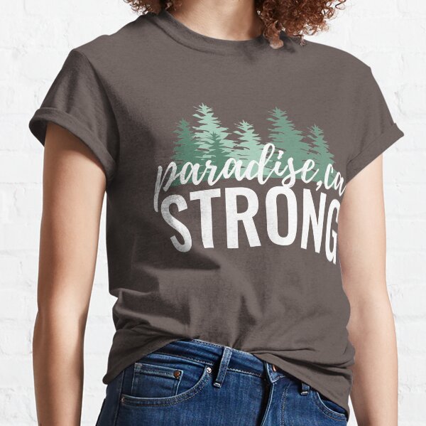 Paradise Strong Feminine Design Classic T-Shirt