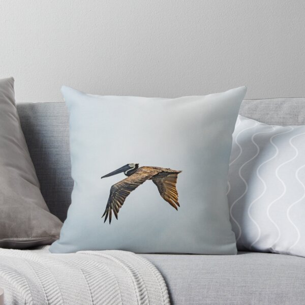 Artikelvorschau, Fliegender Pelikan entworfen und verkauft von KensLensDesigns.