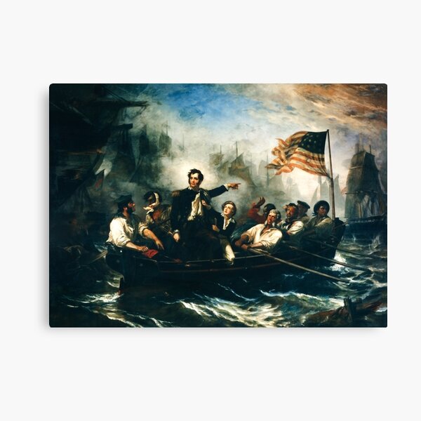 Item preview, Battle of Lake Erie - Oliver Hazard Perry - War of 1812 designed and sold by warishellstore.