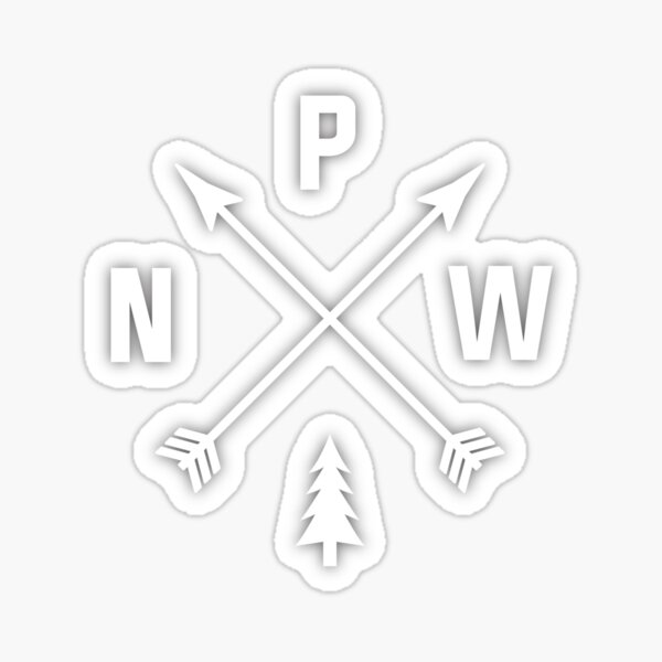 Pacific northwest Sticker