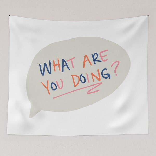 Item preview, What are you doing? designed and sold by olxMICHAILA.
