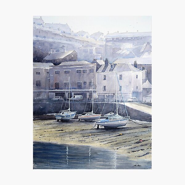 Morning boats. Photographic Print