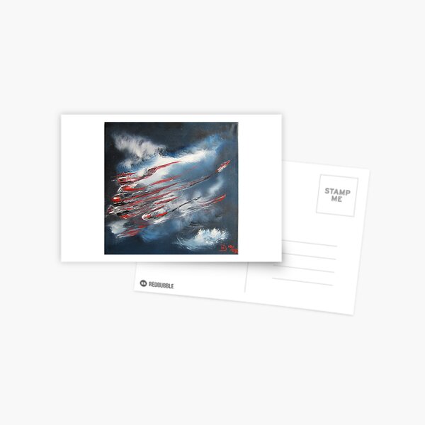 Formation in space Postcard
