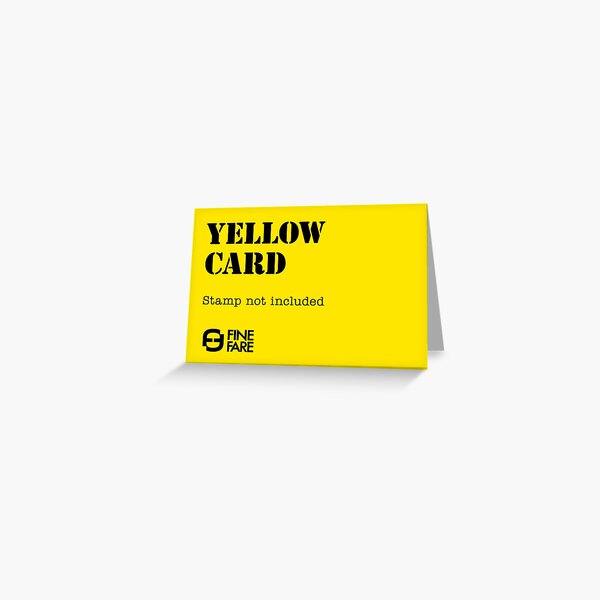 Ndvh Fine Fare Yellow Pack Greeting Card By Nikhorne Redbubble