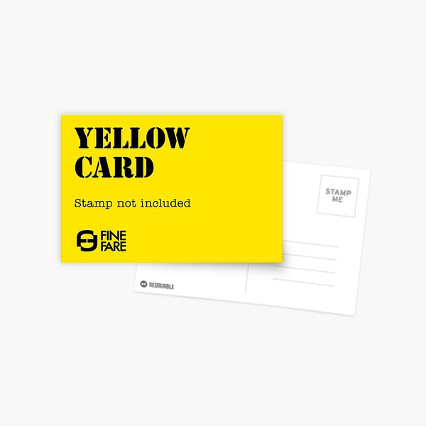 Ndvh Fine Fare Yellow Pack Postcard By Nikhorne Redbubble