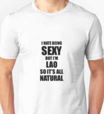 Sexy Lao Husband Boyfriend Wife Laos Pride Funny Gift Unisex T-Shirt