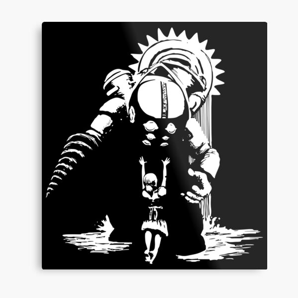 BioShock Metal Print