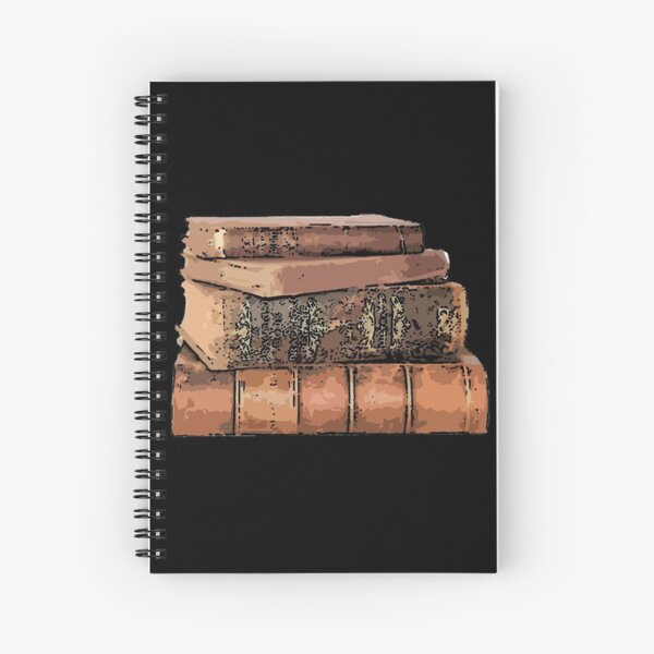 Stack of Books 7 Spiral Notebook