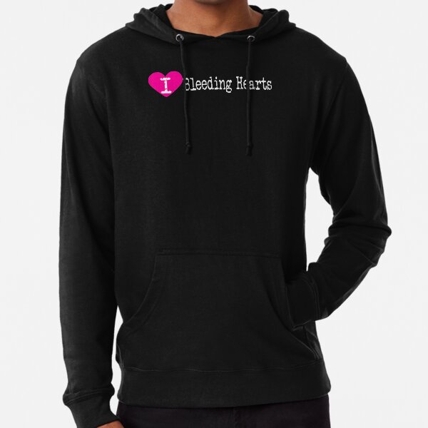 I Heart Bleeding Hearts | Love Bleeding Hearts - Dicentra Lightweight Hoodie