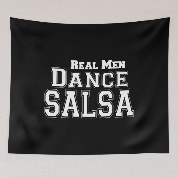 Item preview, Real Men Dance Salsa designed and sold by DanceAddict.
