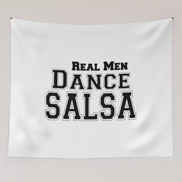 Item preview, Real Men Dance Salsa designed and sold by DanceAddict.