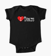 I Heart Tears | Love Tears One Piece - Short Sleeve
