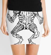 Pickle Rick - Gnarly ink version Mini Skirt