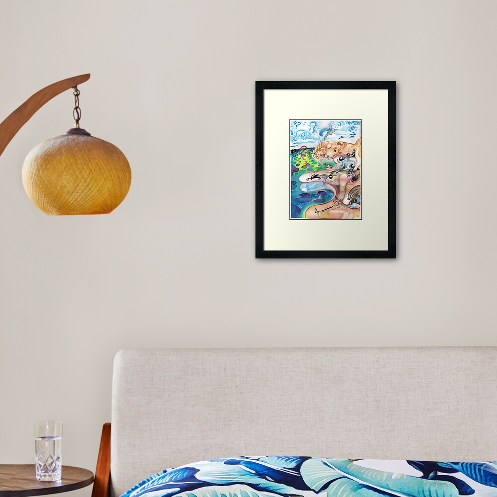 Item preview, Framed Art Print designed and sold by dajson.