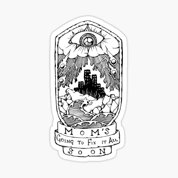 Illustrated Lyrics - Ænima by Tool Sticker