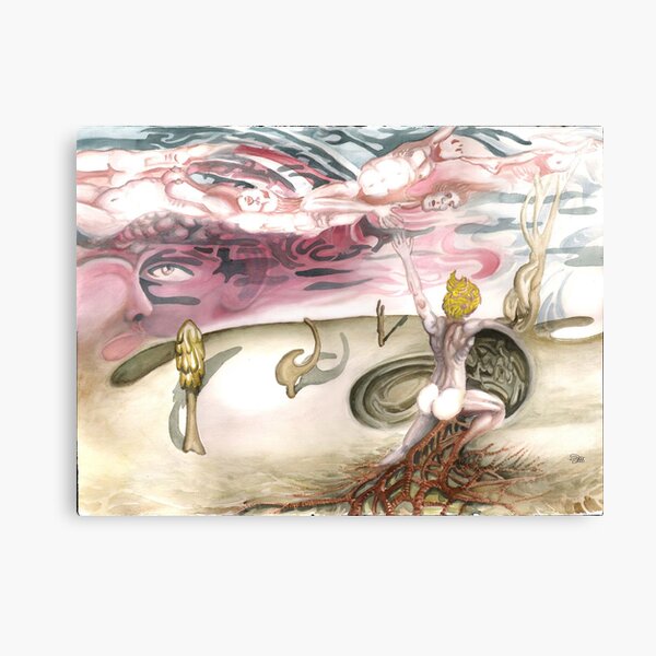 Dawn by Davol White Canvas Print