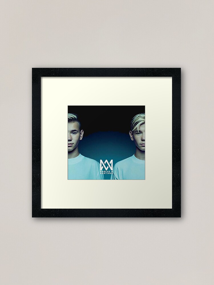 marcus martinus twins" Framed Print by gahraens | Redbubble