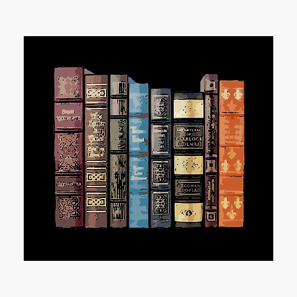 Stack of Books 16 Photographic Print