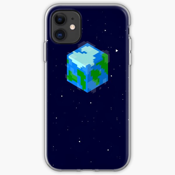 Minecraft Cube World iPhone Soft Case