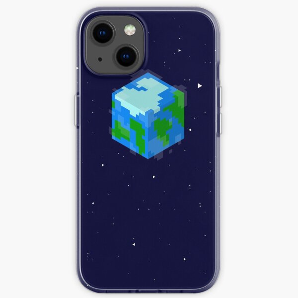 Minecraft Cube World iPhone Flexible Hülle