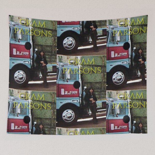 Item preview, Gram Parsons,  Country Rock, Country, Rock, Byrds, Emmylou designed and sold by Vintaged.